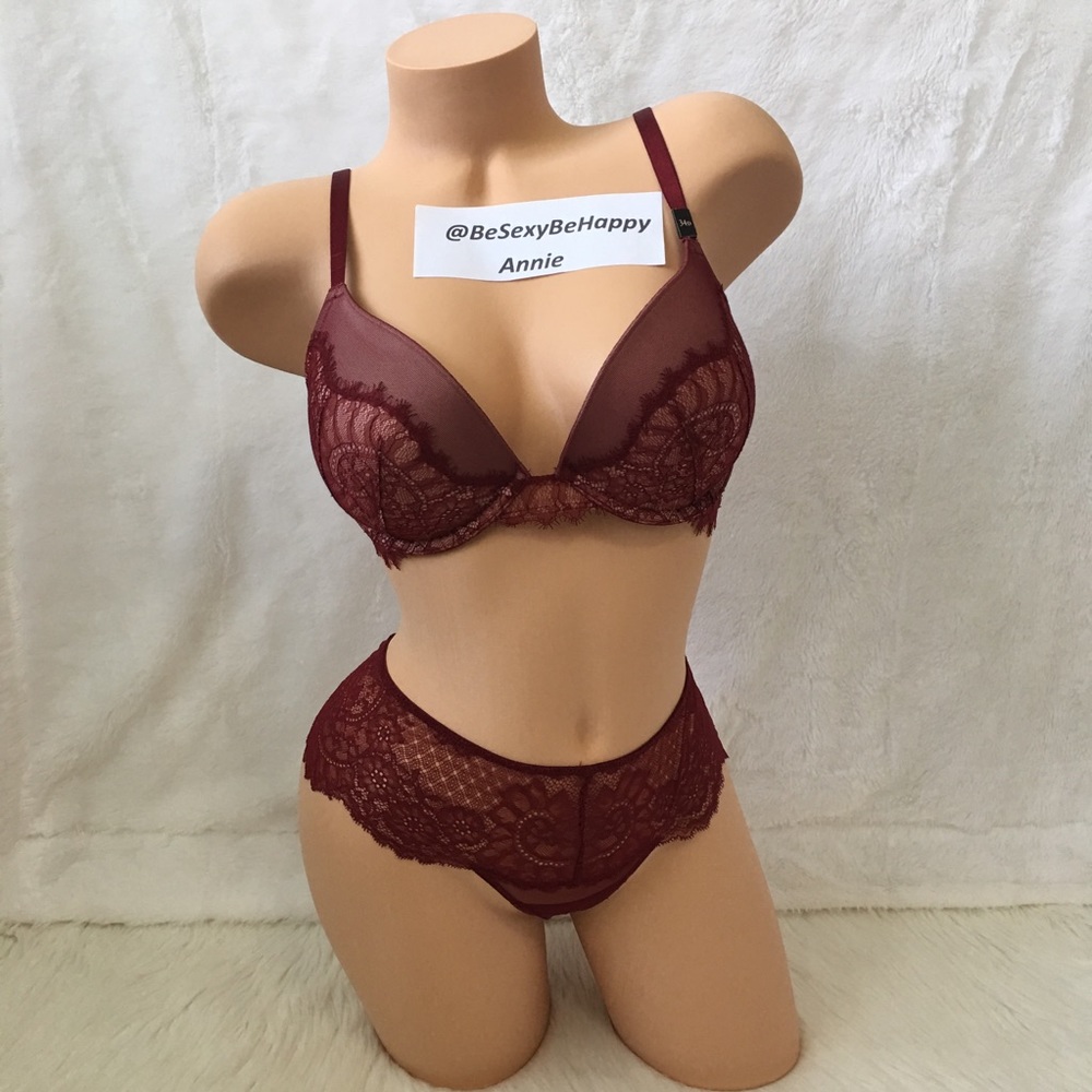 VS SET 34D/M DREAM ANGELS PUSH UP BRA